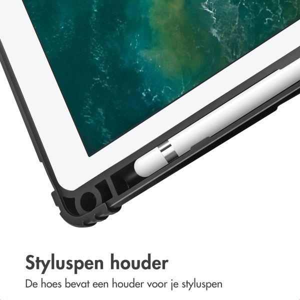 Accezz Rugged Trifold Bookcase Apple iPad 6 (2018) 9.7 inch / iPad 5 (2017) 9.7 inch / Air 2 (2014)/Air 1 (2013) - Zwart