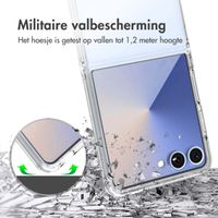 Accezz Xtreme Impact Backcover Samsung Galaxy Z Flip 7 - Transparant