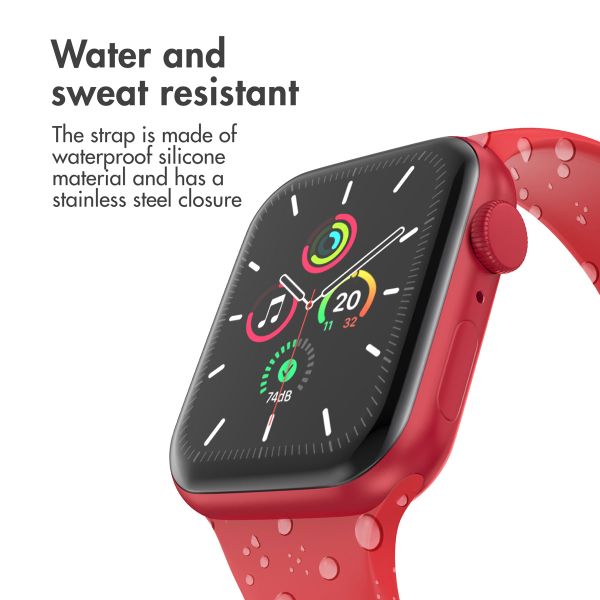 imoshion Silicone⁺ Strap Apple Watch | 44/45/46/49 mm - Size M/L - Rose
