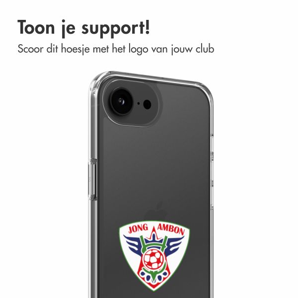 Clear Backcover Apple iPhone 16e - S.V. Jong Ambon