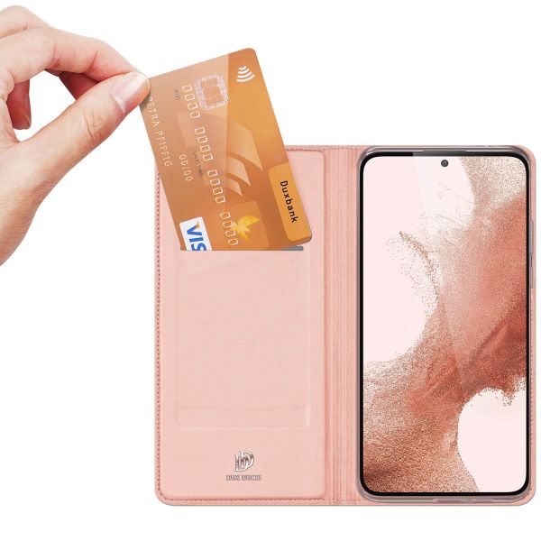 Dux Ducis Slim Softcase Bookcase Samsung Galaxy S23 Plus - Rosé Goud