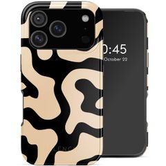 Selencia Vivid Backcover met MagSafe Apple iPhone 17 Pro - Art Wave Black