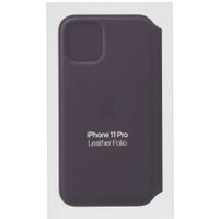 Apple Leather Folio Bookcase Apple iPhone 11 Pro - Aubergine