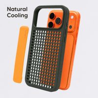 Callbuddy Hoesje met Strap Apple iPhone 17 Pro Max - Camo Orange