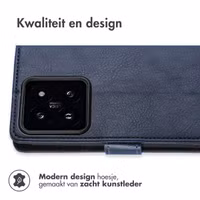 imoshion Luxe Bookcase Xiaomi 14 - Donkerblauw