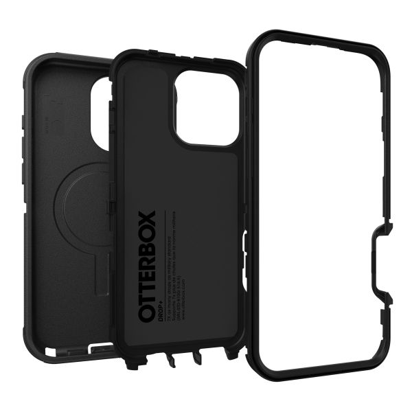 OtterBox Defender Pro Backcover met MagSafe Apple iPhone 16 Pro Max - Zwart