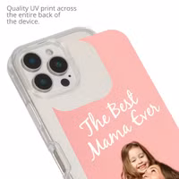 Ontwerp je eigen Clear Case Apple iPhone 16 Pro Max - Transparant