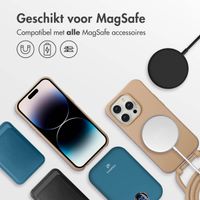 imoshion Color Backcover met afneembaar koord MagSafe Apple iPhone 14 Pro - Nude