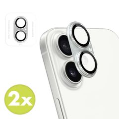 imoshion Camera Protector Glas 2 Pack Apple iPhone 17 - Silver