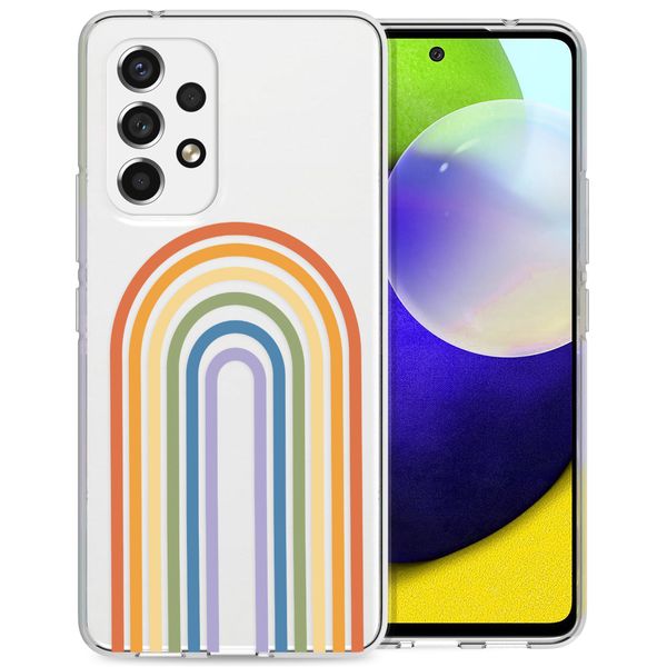 imoshion Design hoesje Samsung Galaxy A53 - Rainbow