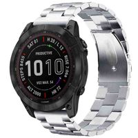 imoshion Stalen bandje  - Universeel 26 mm aansluiting - Zilver