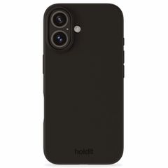 Holdit Silicone Case iPhone 16 - Black