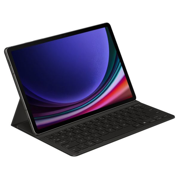 Samsung Originele Book Cover Keyboard Slim Samsung Galaxy Tab S9 / Tab S9 FE - Zwart