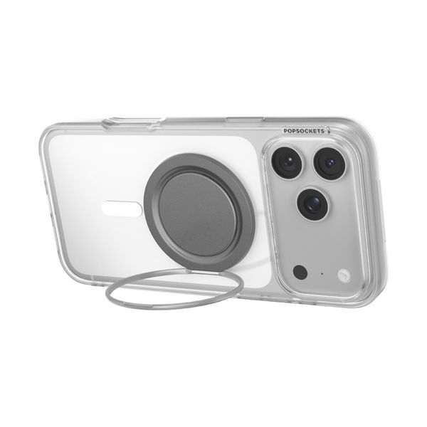 PopSockets PopGrip Low Pro MagSafe - Gunmetal