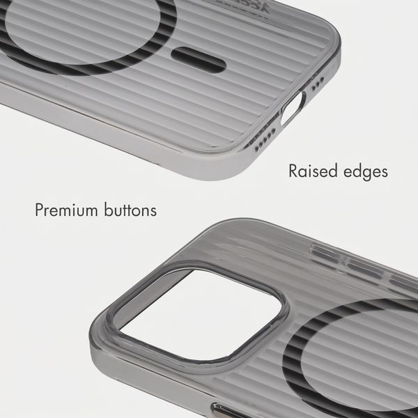 Accezz Lite Case with MagSafe | Fluted | Apple iPhone 15 Pro - Black