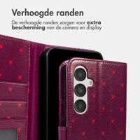 imoshion Design Bookcase Samsung Galaxy A16 - Crush Check Coral Dust