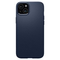 Spigen Liquid Air Backcover iPhone 15 Plus - Navy Blue