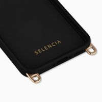Selencia Rivièra MagSafe Backcover met afneembare haakjes Samsung Galaxy A36 / A56 - Velvet Black