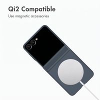 Accezz Colour Back Cover with MagSafe and Ring Stand Samsung Galaxy Z Flip 8 - Dark Blue