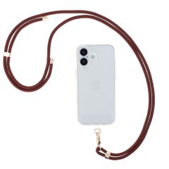 Selencia Universeel telefoonkoord - Terracotta