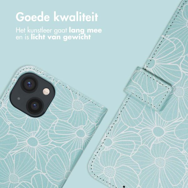 imoshion Design Bookcase Apple iPhone 13 - Botanica