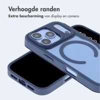imoshion Transparante Bookcase met MagSafe Apple iPhone 18 Pro Max / 17 Pro Max - Blauw