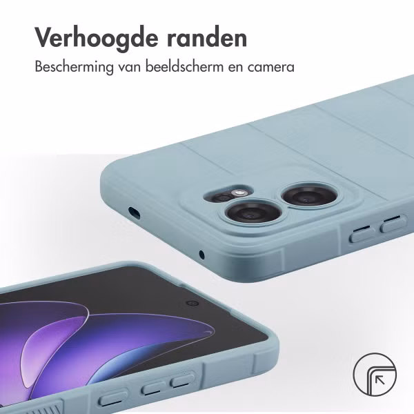 imoshion EasyGrip Backcover Oppo Reno 13 F (5G) - Lichtblauw