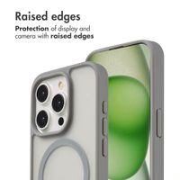 imoshion Colour Guard Back Cover with MagSafe Apple iPhone 15 Pro - Grey