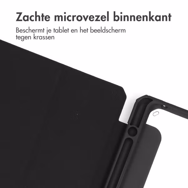 imoshion Trifold Hardcase Bookcase Apple iPad Air 13 inch (2025) M3 / (2024) M2 - Zwart