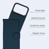 imoshion Detachable 2-in-1 Luxury Bookcase Apple iPhone 18 Pro Max / 17 Pro Max - Blue