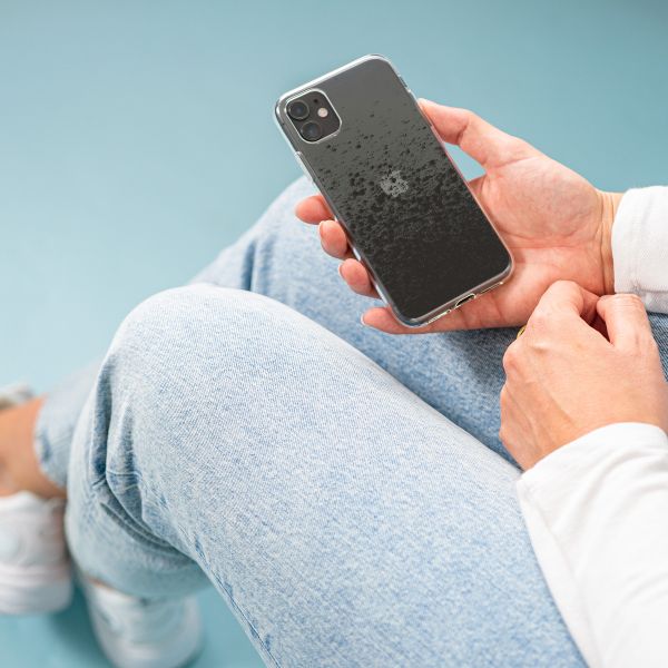 imoshion Design hoesje Apple iPhone Xr - Splatter Black