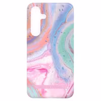 iDeal of Sweden Fashion Backcover Samsung Galaxy S25 - Pastel Marble