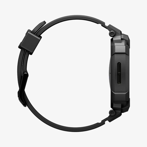 Spigen Rugged Armor™ Pro case Samsung Galaxy Watch 9 / Watch 8 (40 mm) - Matte Black