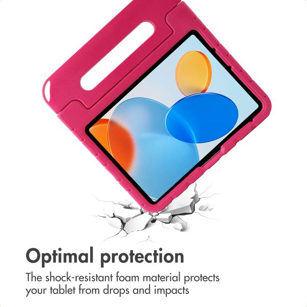 imoshion Kidsproof Tablet Case with Detachable Dolls Apple iPad 11 (2025) 11 inch A16 / iPad 10 (2022) 10.9 inch - Pink