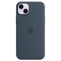 Apple Silicone Back Cover with MagSafe Apple iPhone 14 Plus - Storm Blue