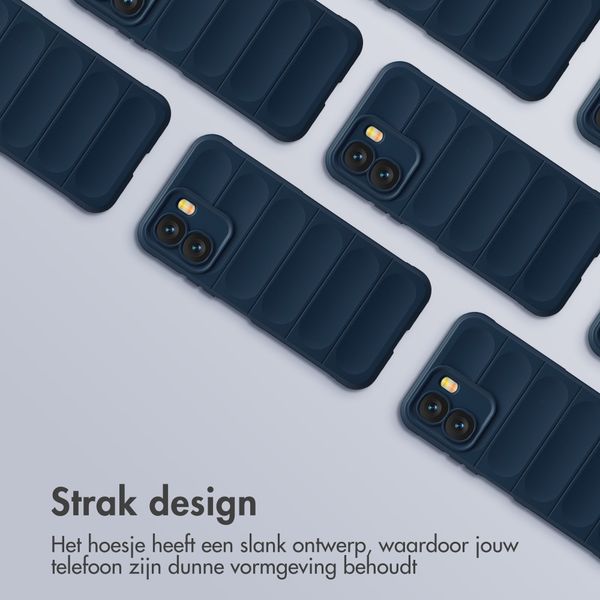 imoshion EasyGrip Backcover Oppo A6x (4G/5G) - Donkerblauw