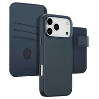 Accezz Leather Bookcase 2-in-1 met MagSafe Apple iPhone 17 Pro Max - Nightfall Blue