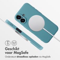 imoshion Color Backcover met MagSafe Apple iPhone 16 - Smoke Green