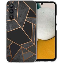 imoshion Design hoesje Samsung Galaxy A34 (5G) - Grafisch Koper / Zwart