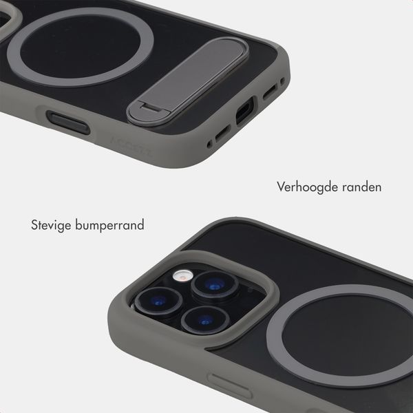 Accezz Hold Backcover met MagSafe Apple iPhone 16 Pro - Grey