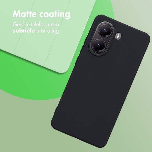 imoshion Color Backcover Xiaomi Poco X7 Pro - Zwart