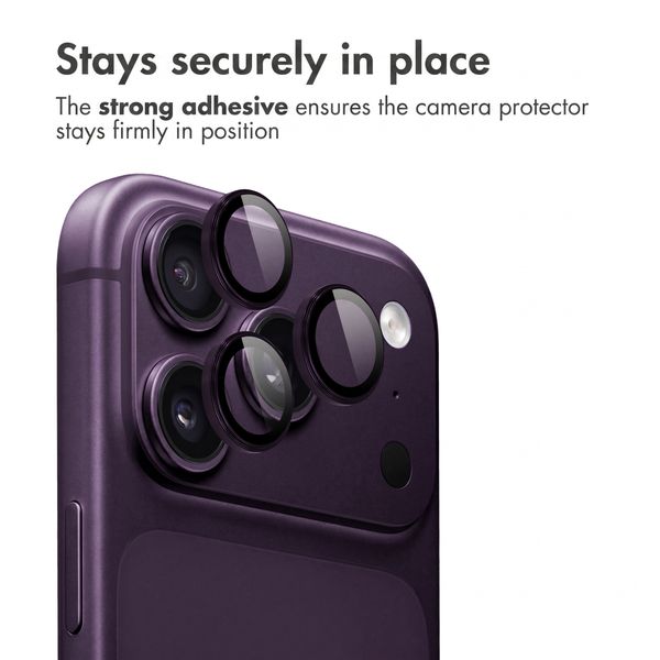 imoshion Camera Protector Glass 2-pack Apple iPhone 18 Pro (Max) - Plum