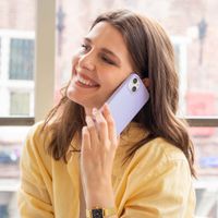 Accezz Liquid Silicone Backcover Samsung Galaxy A53 - Paars