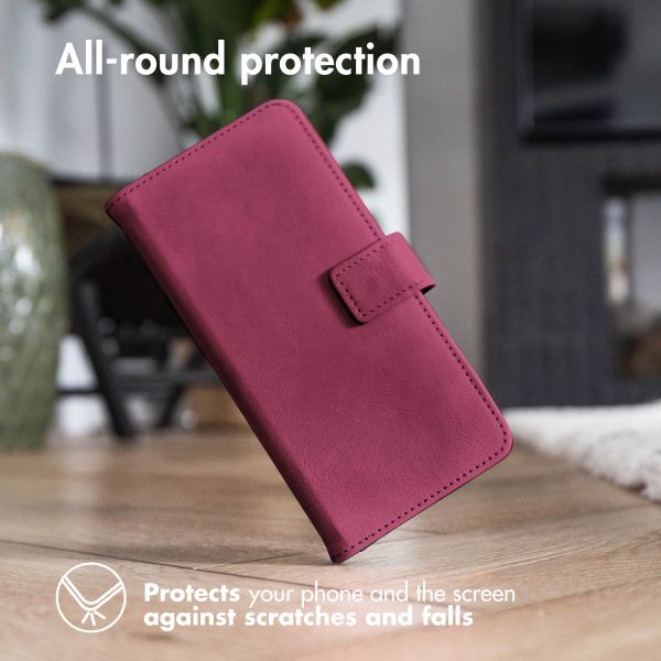 imoshion Luxury Bookcase Apple iPhone 16 Pro Max - Bordeaux