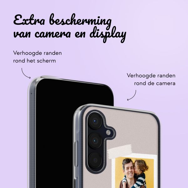 Hoesje met eigen foto en/of tekst Samsung Galaxy A15 (5G/4G) - Filmrol nummer 1