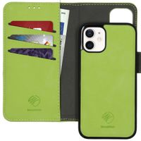 imoshion Uitneembare 2-in-1 Luxe Bookcase Apple iPhone 12 Mini - Groen