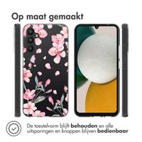 imoshion Design hoesje Samsung Galaxy A34 (5G) - Bloem - Roze