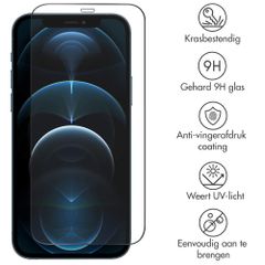 Accezz Gehard Glas Full Cover Screenprotector Apple iPhone 12 Pro Max