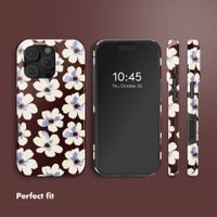 Selencia Vivid Back Cover with MagSafe Apple iPhone 16 Pro - Choco Flower Pop
