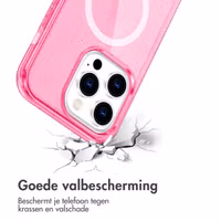 imoshion Sparkle Backcover met MagSafe Apple iPhone 14 Pro - Glitter Roze